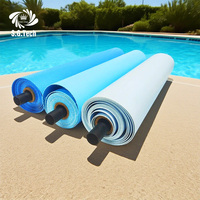 Liner de piscine ovale en vinyle à quatre couches, membrane de piscine en PVC durable pour piscines à structure en acier, design personnalisé