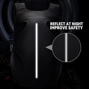 Mochila Impermeable <span class=keywords><strong>para</strong></span> <span class=keywords><strong>Casco</strong></span> de Motocicleta, <span class=keywords><strong>Bolsa</strong></span> Deportiva de Viaje de Gran Capacidad con Cierre de Cremallera, Reflectante <span class=keywords><strong>para</strong></span> Baloncesto - Product Image 3