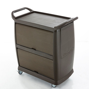 Carrito de Servicio Multiusos para Habitaciones de Hotel y Restaurantes Shuangjian, Carrito de Comida, Carrito de Mano, Carrito de Recolección Móvil - Product Image 5