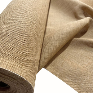Rollo de Tela de Yute 100% Ecológico, Tela de Embalaje Tejida Natural, Material Textil Transpirable para Bolsas, Cubiertas de Jardín y Granja - Product Image 1