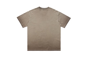 Camiseta Extra Grande para Hombre, Estilo Vintage, Lavada |   Camiseta personalizada con estampado gráfico de retrato de la Revolución de 1772, algodón pesado de alta calidad - Product Image 2