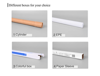 Tube LED jaune résistant aux insectes anti-UV personnalisé allumant les tubes LED T8 d'intérieur pour les laboratoires