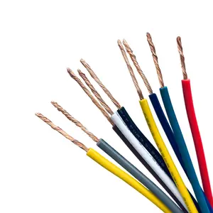 Cable aislado de cobre estañado de PVC trenzado UL1430, arnés grande de Canadá, cableado interno de alimentación de CA, aparatos electrónicos tipo desnudo