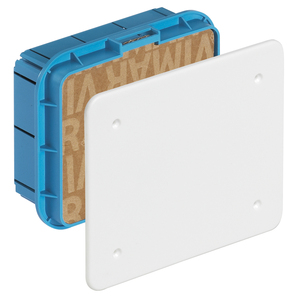 Caja de conexiones empotrada de 116x92x50mm, caja eléctrica de plástico para instalación en pared - Product Image 1
