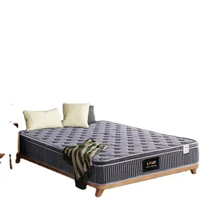 Inventory 14 inch Euro top spring coil and memory foam king large mattress wholesale supplier&manufacturer from China