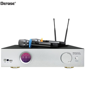 Berase热卖高品质3合1卡拉ok功率放大器2通道放大器家庭派对 - Product Image 2