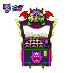 เครื่องเล่นเกมหยอดเหรียญในร่ม สีสันสดใส ราคาถูก สำหรับเด็ก เกมตีมอนสเตอร์กบ - Product Image 6