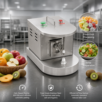 Commerciële fruitpelschilmachine 300-500 stuks/uur Professioneel industrieel roestvrij staal Sinaasappels Appels Citroenen Kiwi Voedselverwerking