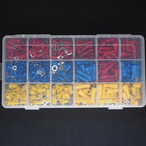 SvrV – bornes annulaires, ensemble de bornes à sertir, 700 pièces, 6 mm, en cuivre pur, style européen, calibre 12-22, emballage en boîte - Product Image 1