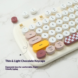 Cute Cat Wireless Keyboard and Mouse Combo for Girls <b>Office</b> Portable Set for Desktop Laptop PC - Product Image 5