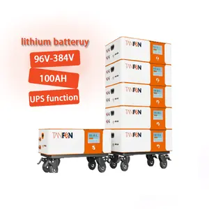 Paket baterai panel surya untuk sistem surya baterai lithium ion 12v 200ah 48v 200ah baterai surya