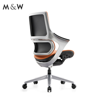 Chaise de bureau inclinable M & W type cuir chaises de bureau de direction en gros chaise de bureau bon marché avec roues pour adolescent