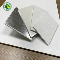 Plaque de plafond en plâtre stratifié PVC 2x2, film PVC