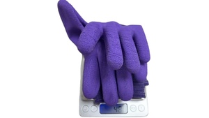 <span class=keywords><strong>Guantes</strong></span> de seguridad transpirables de espuma de plástico recubiertos de goma antideslizantes y resistentes para trabajo pesado - Product Image 6