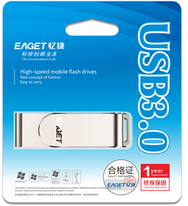 EAGET Thẻ Nhớ Flash Kim Loại Cầm Tay F60 64GB Cho Máy Tính Xách Tay USB3.2 Ổ <span class=keywords><strong>USB</strong></span> Flash Tốc Độ Cao - Product Image 6