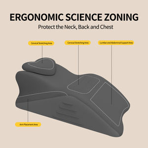 Ensemble d'<span class=keywords><strong>oreillers</strong></span> orthopédiques en mousse à mémoire <span class=keywords><strong>de</strong></span> <span class=keywords><strong>forme</strong></span> pour le soutien du dos et le soulagement <span class=keywords><strong>de</strong></span> la douleur, système d'élévation des jambes réglable, utilisation relaxante en avion et au lit - Product Image 5