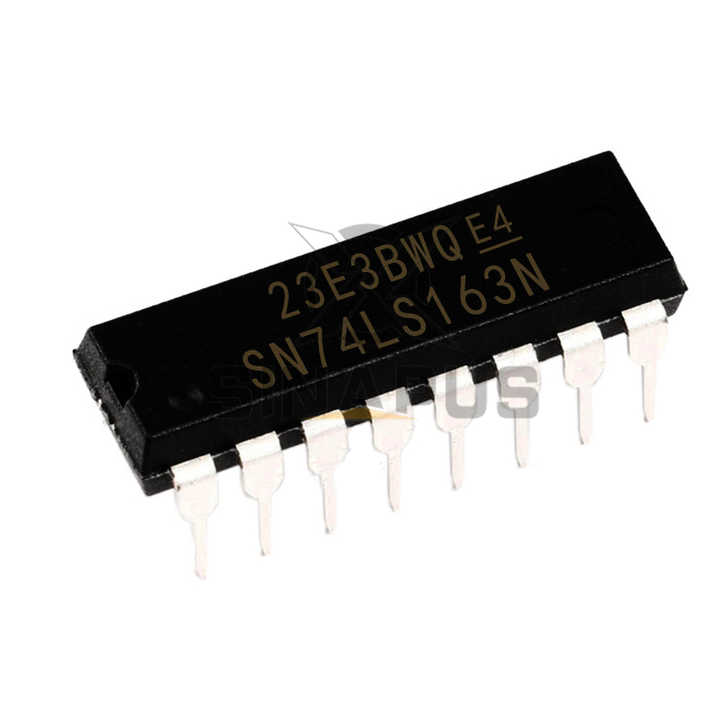 SN74LS163N - 4-Bit Binary Counter for Digital Clocks & Automation