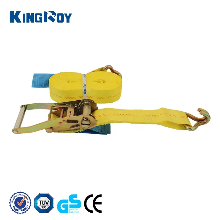 Kingroy 100% Polyester Cargo Strap Truck Spanband Tie Down Voor Transport