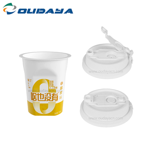 Contenants à café et thé OUDAYA à paroi simple IML 350 ml 22,8 g en PP de qualité alimentaire, diamètre 79 mm, inviolables, sans transfert d'odeurs, personnalisables - Product Image 4