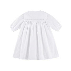 Abiti di Alta Qualità per Ragazze Vestito Bianco a Maniche Lunghe Primaverile per Ragazze Set di Abbigliamento Raffinato Personalizzato per Ragazze - Product Image 4