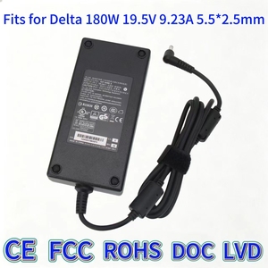 ใหม่ A15-180P1A 180W 19.5V 9.23A มินิแล็ปท็อปอะแดปเตอร์แปลงไฟสำหรับเมครีโว ฮาซี เอ็มเอสไอโน้ตบุ๊ค - Product Image 4