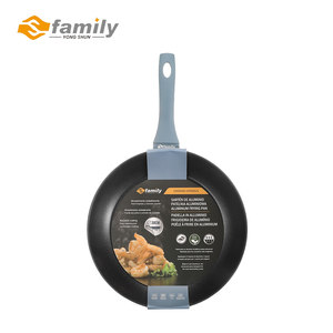 Chất Lượng Cao Bán Buôn Vừa Chết Đúc Chảo Trong 26*5.2Cm Màu Xám Và Màu Đen Nhôm Nhà Bếp Pan - Product Image 4