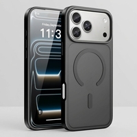 Coque de luxe pour iPhone 17 18 Pro Max, finition mate douce au toucher, antichoc, personnalisable, magnétique, vente en gros directe usine