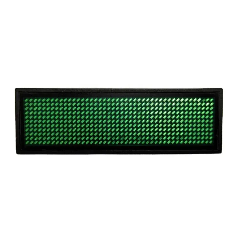 Led Programmeerbare Moving Scrolling Message Board Led Naam Display Badge