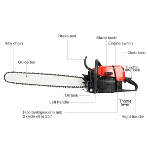 STIH MS660 MS650 Ms 660 <b>Gasoline</b> Professional Powerful Petrol 92CC Chainsaw With 20"-42" Bar G660 Chain Saw - Product Image 4