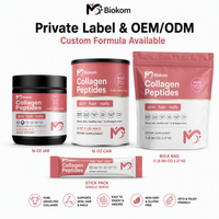 Bubuk Protein Kolagen Multi 5-in-1 Peptida Terhidrolisis untuk Kulit, Rambut, Kuku, Ramah Keto dari Sapi yang Diberi Makan Rumput, Pemutih Kulit Wanita