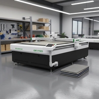 Machine de découpe automatique CNC de haute précision pour carton plat et panneaux KT