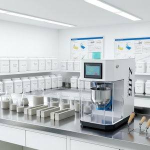 STJBJ-6 Çimento Harcı Karıştırıcı Yeni Standart - Dayanım Testi için ISO 679 Laboratuvar Karıştırma Makinesi - Product Image 2