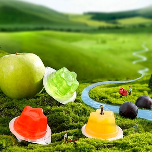 MINICRUSH <span class=keywords><strong>JELLY</strong></span> tasse collation gelée pudding aux fruits tiktok bonbons fraise gelée aux fruits - Product Image 3