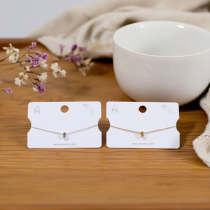 Plusera D Fashion Drop, Joyería Minimalista para Mujer en Acero Inoxidable Chapado en Oro - Product Image 4