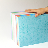 Papel de color A4 súper profesional, papel de color elegante de 180g en hojas para uso escolar y de oficina, papel de patrón