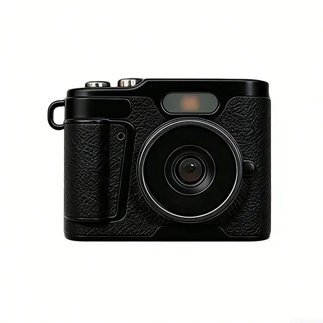 X6-2  1080P CCD Mini Digital Camera Portable Vintage Camcorder Screen Fixed Focus 4.5-54mm Focal Length Indoor Outdoor