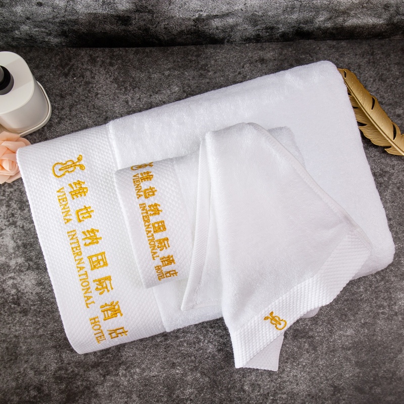 Luxury Spa Hotel Bathroom Towels Set