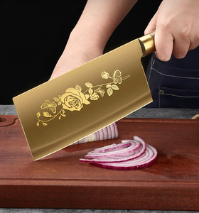 <span class=keywords><strong>Juego</strong></span> <span class=keywords><strong>de</strong></span> 7 <span class=keywords><strong>Cuchillos</strong></span> <span class=keywords><strong>de</strong></span> Cocina <span class=keywords><strong>de</strong></span> Acero Inoxidable Dorado con Mango <span class=keywords><strong>de</strong></span> Madera, <span class=keywords><strong>Cuchillos</strong></span> <span class=keywords><strong>de</strong></span> Damasco <span class=keywords><strong>para</strong></span> Trinchar, Pelar, Deshuesar y Cortar Carne, <span class=keywords><strong>para</strong></span> Frutas - Product Image 3