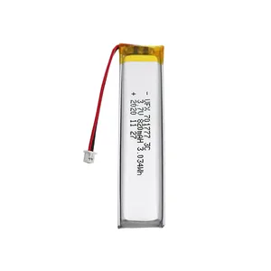 リチウムポリマーバッテリーUFX701777-3C 820mAh 3.7V 3C放電中国リチウムポリマーセルメーカー専門カスタマイズ