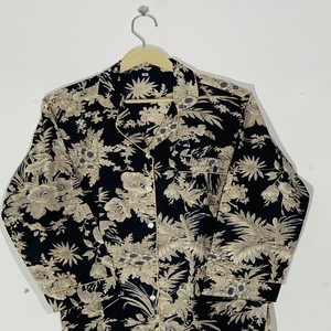 Best Selling Cotton Pajama Set Long <b>Pant</b> - Cotton Nightwear, Women's Bohemian Summer Sleepwear & Loungewear Gift - Product Image 6