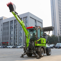 Adaptasi Khusus Backhoe Loader Desain Sesuai Permintaan untuk Operasi Konstruksi Teknik