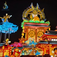 Fournisseur de lanternes pour festivals lumineux thématiques, concepteur et fabricant de spectacles de lanternes culturelles en plein air pour parcs à thème