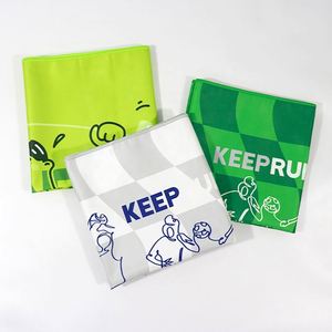 Custom Logo Lightweight Quick Dry Absorbent <b>Microfiber</b> Sports <b>Towel</b> for Gym Fitness Workout Promotion - Product Image 4