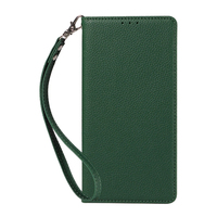 Étui portefeuille en cuir PU avec porte-cartes, dragonne et support pour Samsung S25 Ultra/S25 Plus/S25 Edge/S25 FE/S25/S24
