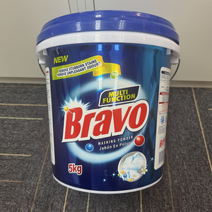 Household Laundry Cleaning Supplies Floral Fragrance Soap Powder Bucket Washing Powder <strong>Detergent</strong> 5kg - Product Image 2