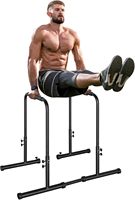 Barres parallèles réglables IUNNDS en acier robuste de haute qualité pour exercices de musculation, squat et fitness