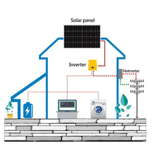 Hoge Kwaliteit Zonne-Energie Systeem Kit 10 Kw Omvormer Op Off Grid Hybride Zonnepanelen Systeem Prijs <span class=keywords><strong>Tanzania</strong></span>