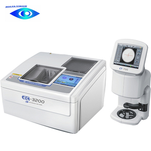 Máquina Biseladora Automática de Lentes Ópticas sin Patrón, Precio Económico, Biseladora Automática de Lentes EC-3200+ct700 - Product Image 3