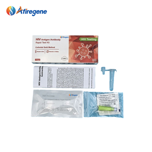 Kit de prueba rápida de autodiagnóstico AfireGene 2 en 1 para VIH1/2, prueba rápida combinada de antígeno y anticuerpo, prueba rápida con oro coloidal - Product Image 5