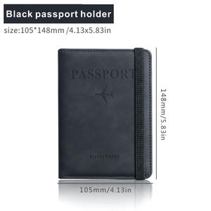 RFID Anti-Theft Passport Inhaber Anti-Magnetic Travel Protector Gepäck anhänger Bordkarte Dokument Business Werbe geschenk - Product Image 6